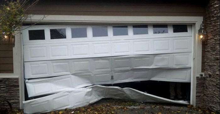Broken Garage Door