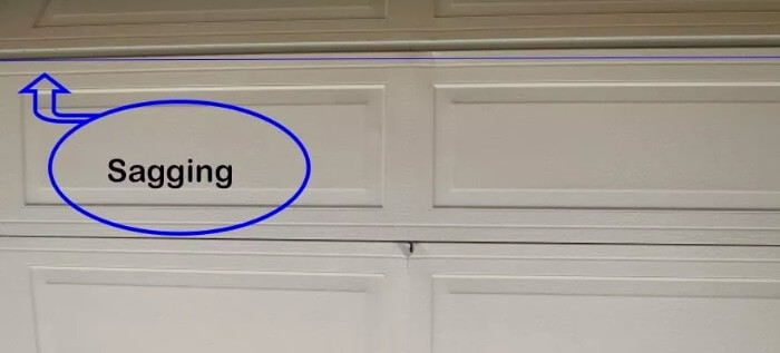 Garage Door Sag
