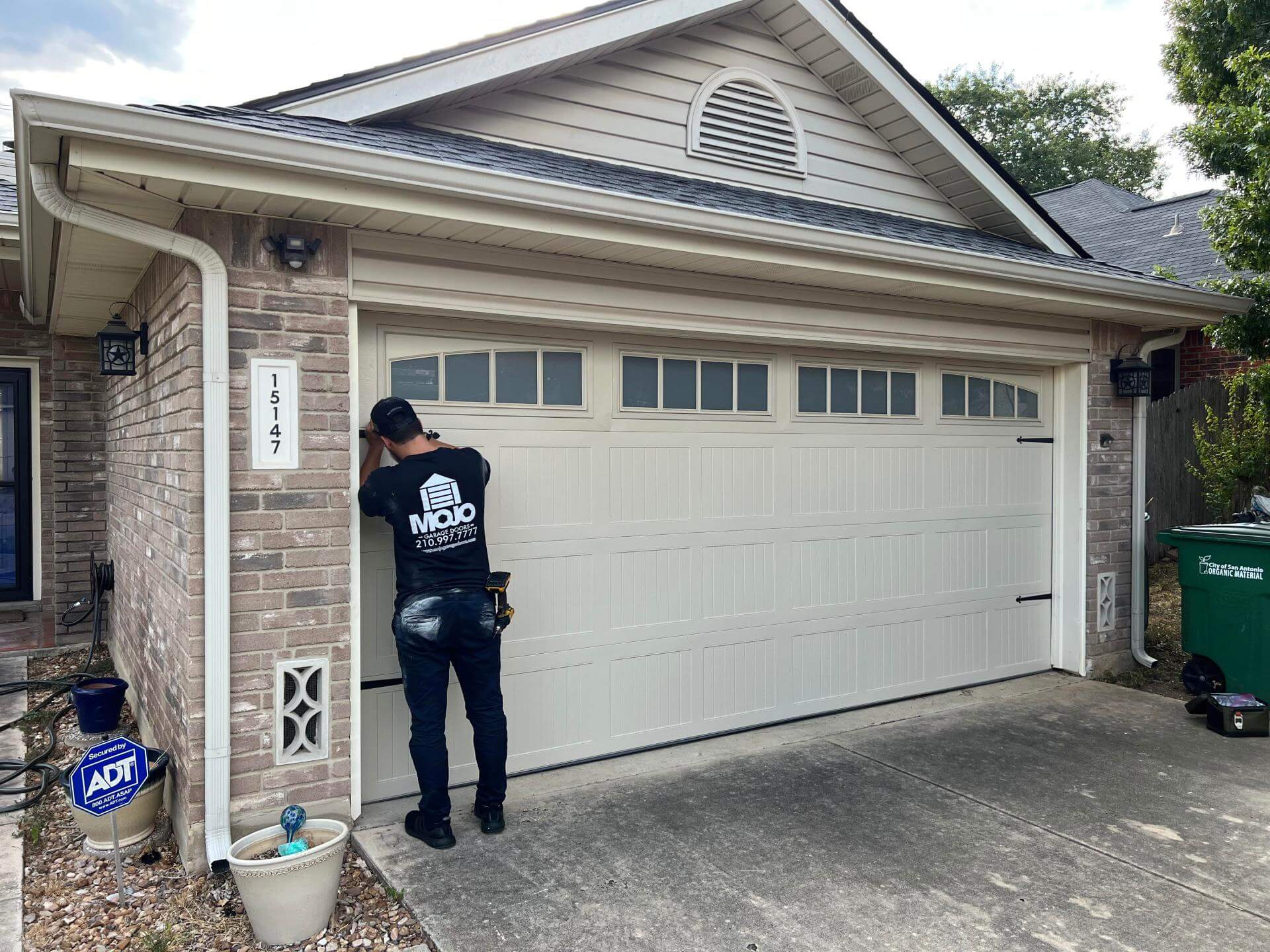 garage door conversion
