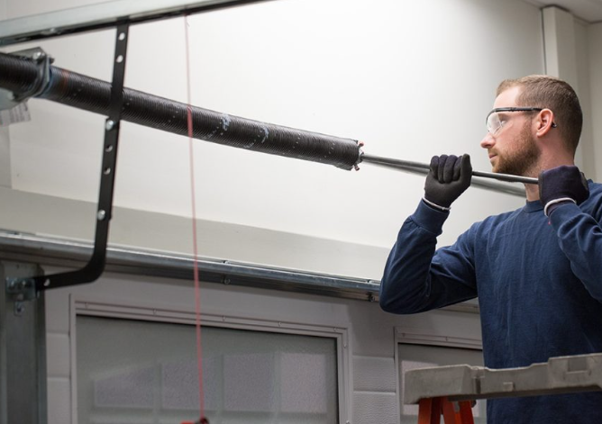 Garage Door Torsion Spring Replacement