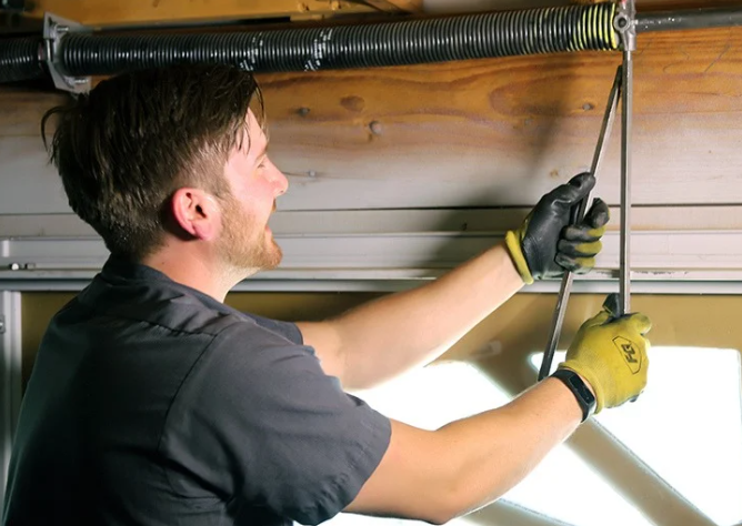 Installing New Garage Door Spring