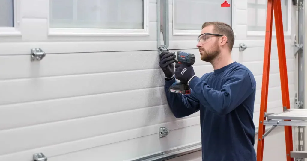 Garage door maintenance