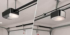 Belt Drive vs Chain Drive Garage Door Openers